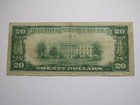  20 1929 Kansas City Missouri National Currency Federal Reserve Bank Note Bill