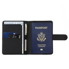 Premium Leather Passport Holder Covers Case  Waterproof Rfid Blocking Travel    