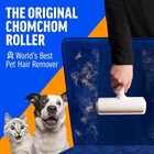 Chomchom Roller Pet Hair Remover     Original Size 2- pack   White Classic
