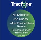 Tracfone 3gb Data Prepaid Add On Refill Card  Only For Smartphones  Same Day