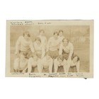 Vintage Snapshot Photo Women Sports Team Cheer Pyramid Pose Identified 1920s