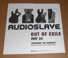 Audioslave Out Of Exile Poster 2-sided Flat Square 2005 Promo 12x12