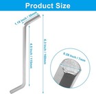 2-pack Garbage Disposal Wrench Allen Key Tool Kitchen Sink Food Waste Repair