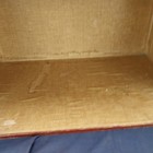 Vintage Singer Sewing Machine Leather Case Top - No Bottom Half