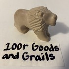Vintage Hand Carved Soapstone Lion Statue Figurine Animal Sculpture Art Decor