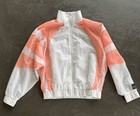 Adidas Originals Eqt Track Jacket White With Coral Windbreaker Small