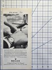 Rolex Oyster Perpetual Watch Douglas Dc-7c Seven Seas Airplane Print Ad 1956