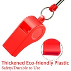 12 Pcs Whistle  Safety Sports Whistles With Lanyard Ideal For Coaches  Referees
