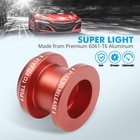M10x1 5 Aluminum Shift Boot Collar Kits For Honda Civic Si Fit Cr-v Cr-z