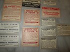 Antique Pharmacy Drug Labels For Apothecary Bottles 15 Pc  Original Early 1900s