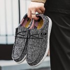 Casual Shoes Breathable A Comfort Hey Dude Men s Wally Stretch Sox Black Moc Toe