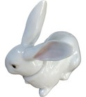 Lladro Hand Made Ceramic White Rabbit Figurine 5905 Collectible Decor