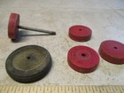 Vtg Lot Toys Truck Tractor Car Replacement Part Wheels Tires L45