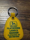 Vintage John Deere Keychain Flatwood Lawn Garden West Virginia Wv