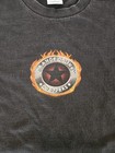 Orange County Choppers T Shirt American Custom Steel Motorcycles Orange Flame Lg