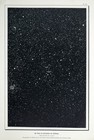 1898 Star Chart Constellation Gemini By Henry Paris Observatory Clusters Antique