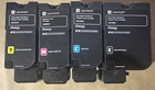 4 Sets Empty Virgin Genuine Lexmark Cs720 Cx725 C4150 Xc4140 Toner Cartridges