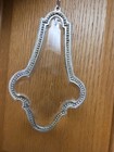 Ornate Metal Framed Crystal Prism Suncatcher ornament chandlier