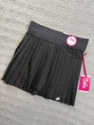 Justice Skort Skirt Girls Medium 10 Pleated Built In Shorts Tech Pocket Athletic