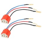 2pcs Wiring Harness Plug h4 9003 Hb2 Heavy Duty Ceramic Wiring Harness