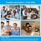 Magnetic Levitation Floating Globe With Led Light  Office Decor  Levitating G   