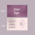500 Pcs Custom Right Angle Business Cards Full Color Cardouble-sided Printable