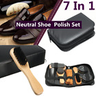 Shoe Cleaning Polish Shine Care Kits Set For Leather Boots Shoes Sneakers Us