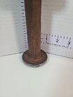 Antique Vintage Wooden Spool Bobbin Textile Industrial Sewing 6 x2 5 