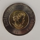 2017 Canada Toonie 2 Dollars Glow In The Dark Dance Of The Spirits Colour Rare