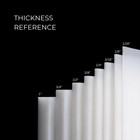 Uhmw Plastic Sheet - 1  Thick - Natural - Pick Your Size - Machinable Flat Stock