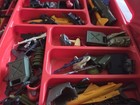 Huge Lot Of Vintage Gi Joe Accessories And Fodder In A Case
