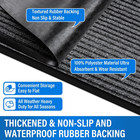 4  X 6  Durable Front Door Mat Indoor Outdoor Entrance  Commercial Door Floor