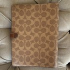Coach Note Book Cover 