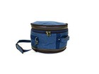 Barton Gsp Premium 3-piece Drum Bag Set  13x9 16x16 22x18  Blue   Brown Oxford