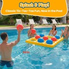 Inflatable Pool Tic Tac Toe Game Giant 56 Inch Red Blue Water Toy