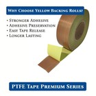 Ptfe Tape High Temperature 2  X 99 Feet Teflon Tape Fiberglass Roll