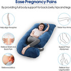 Pregnancy Maternity Pillows For Sleeping 55 Inches U-shape Full Body Pillow Supp