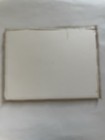 Vtg Needlepoint English Fox Hunt Scene Hand Woven 16x12 Glued On Hardboard