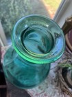 Emerald Green Recycled Glass Tall 12     Vase Bottle Pontil