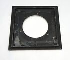 Lens Board 101 X 101 Mm  4 x4  For Cambo Calumet Linhof Wisner Cameras Hole 52mm