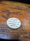 1956 Pierre  Sd 75th Anniversary Wooden Nickel - Black Token South Dakota