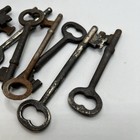Authentic Antique Skeleton Keys Lot Vintage Barrel Lock Craft Decor Collectible