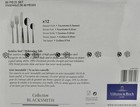 Villeroy   Boch Blacksmith 60pc  5x12  Flatware Set  New