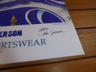 Original Hand Signed John Severson 2000 Surfing Poster Kahala Sportswear Hawaii