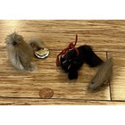 Lot Of 3 Real Fur Taxidermy Mini Seal   Baby Seal Vintage Borgen Norway Handmade
