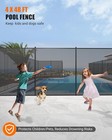 Pool Fences 4 X 48 Ft For Inground Pool  Easy Diy Installation Pool Safety Fence