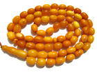 Islamic Prayer Rosary 66 Beads Baltic Genuine Amber Stone tasbih Misbaha Kahrama