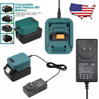 Battery Charger For Makita 18v Lithium   ion Bl1850 Bl1840b Bl1820 Bl1815 Bl1860