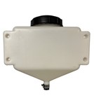 Ace Roto-mold Rectangle Blow Molded Cone Bottom White Tank 2 5 Gal - Spbm2 5-rt