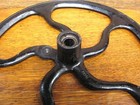 Antique Cast Iron Wheel Foot Pedal Sewing Machine Wheel Wall Art Pulley 12 